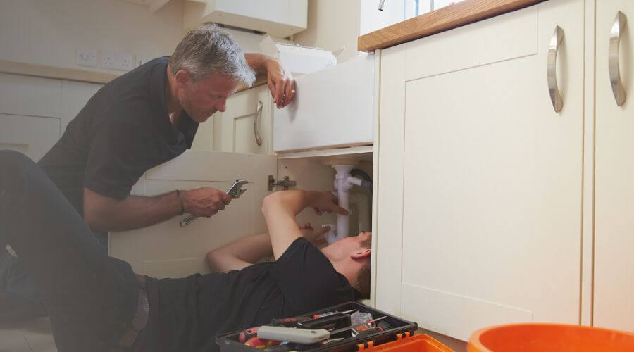 Professional burst pipe repair services in McRae Helena, GA
